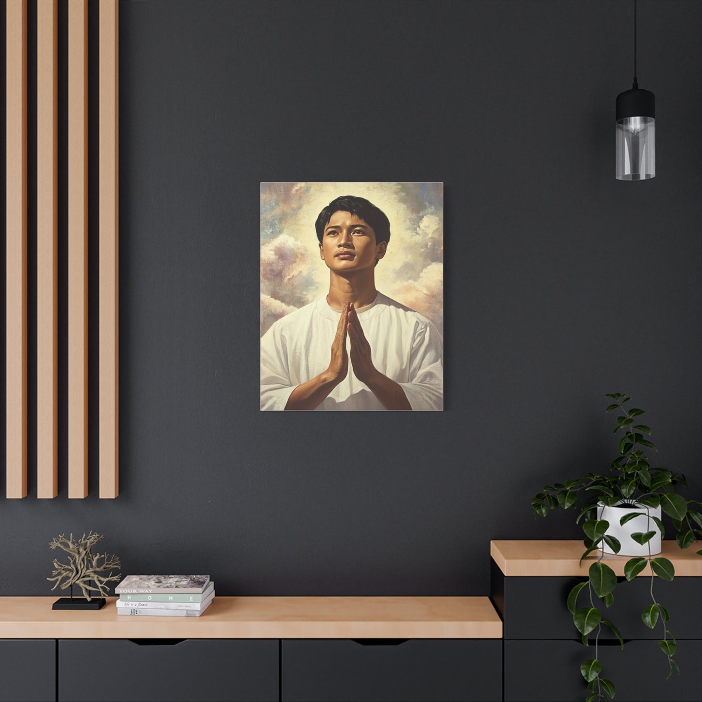 Ready to Hang - St. Pedro Calungsod Catholic Canvas Wall Art, Christian Decor