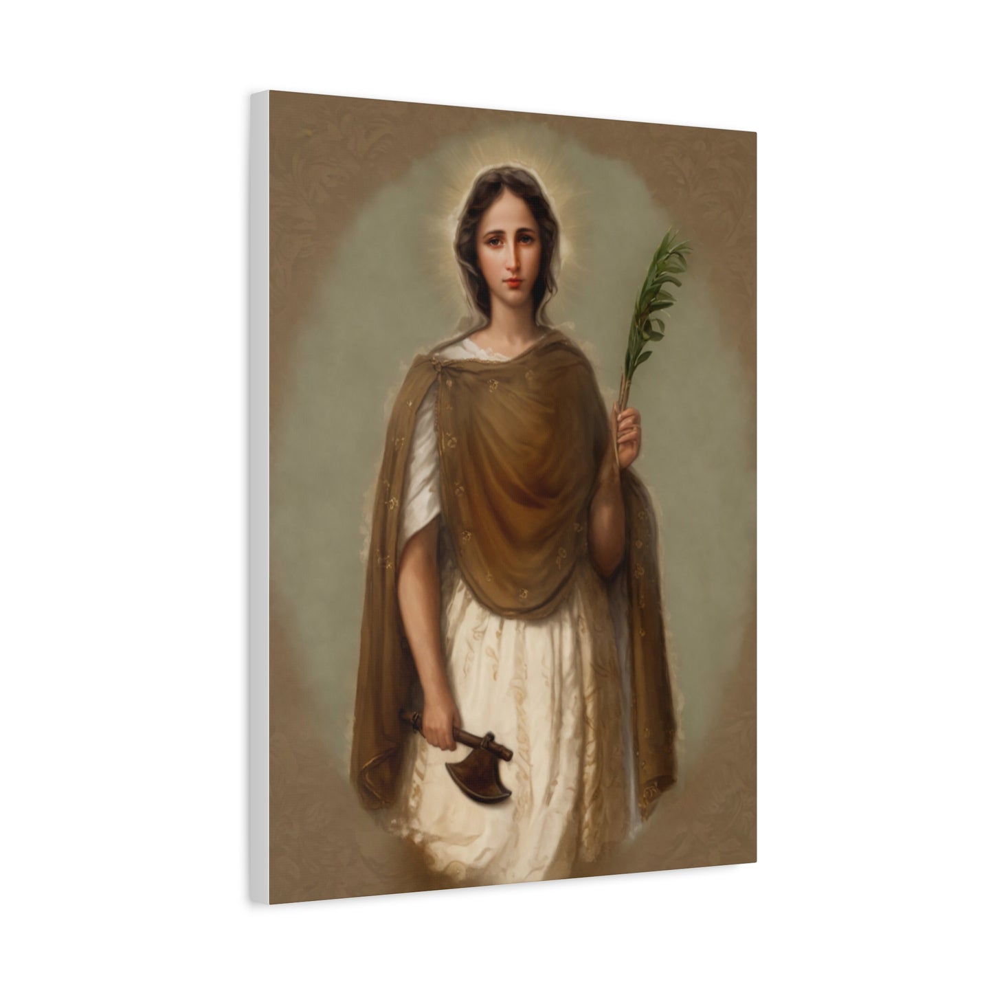 St. Engracia Catholic Canvas Wall Art, Christian Decor