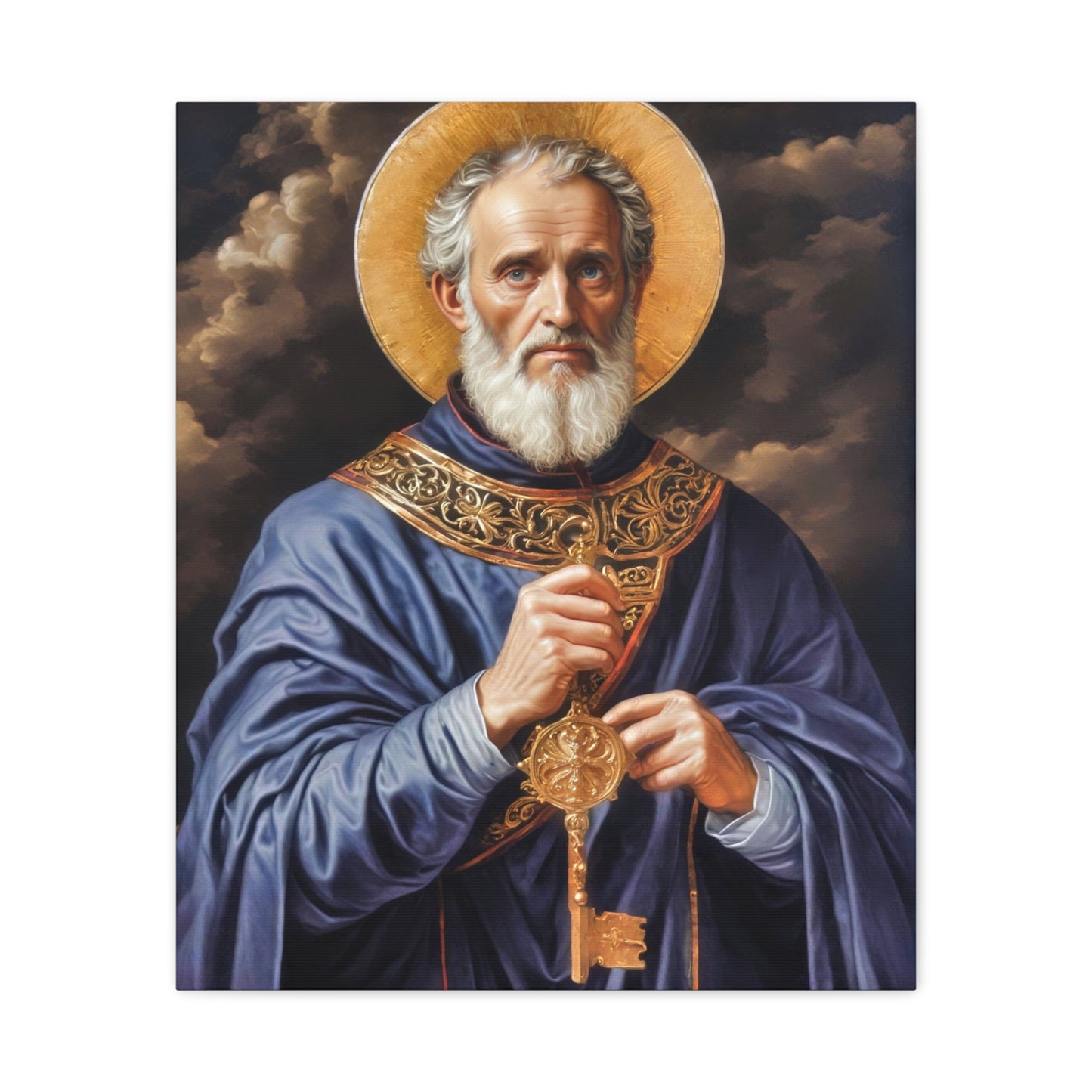 Ready To Hang - St. Peter Catholic Canvas Wall Art, Christian Decor