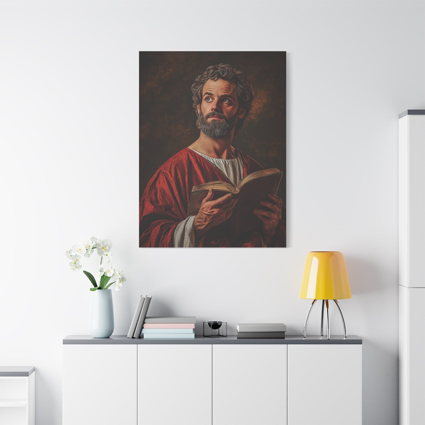 St. Matthew the Apostle Canvas Wall Art, Christian Decor
