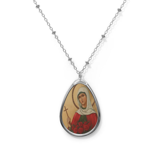 St. Amata Necklace Drop Pendant