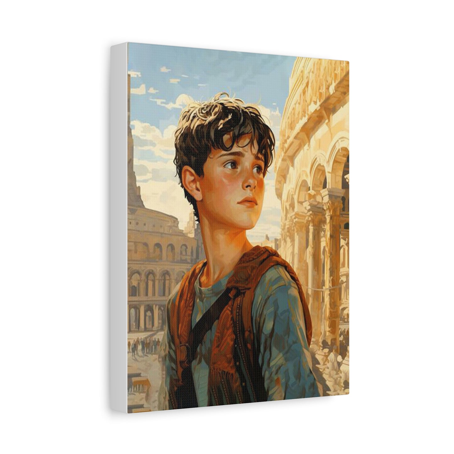 Ready to Hang - St. Pancras of Rome Catholic Canvas Wall Art, Christian Decor