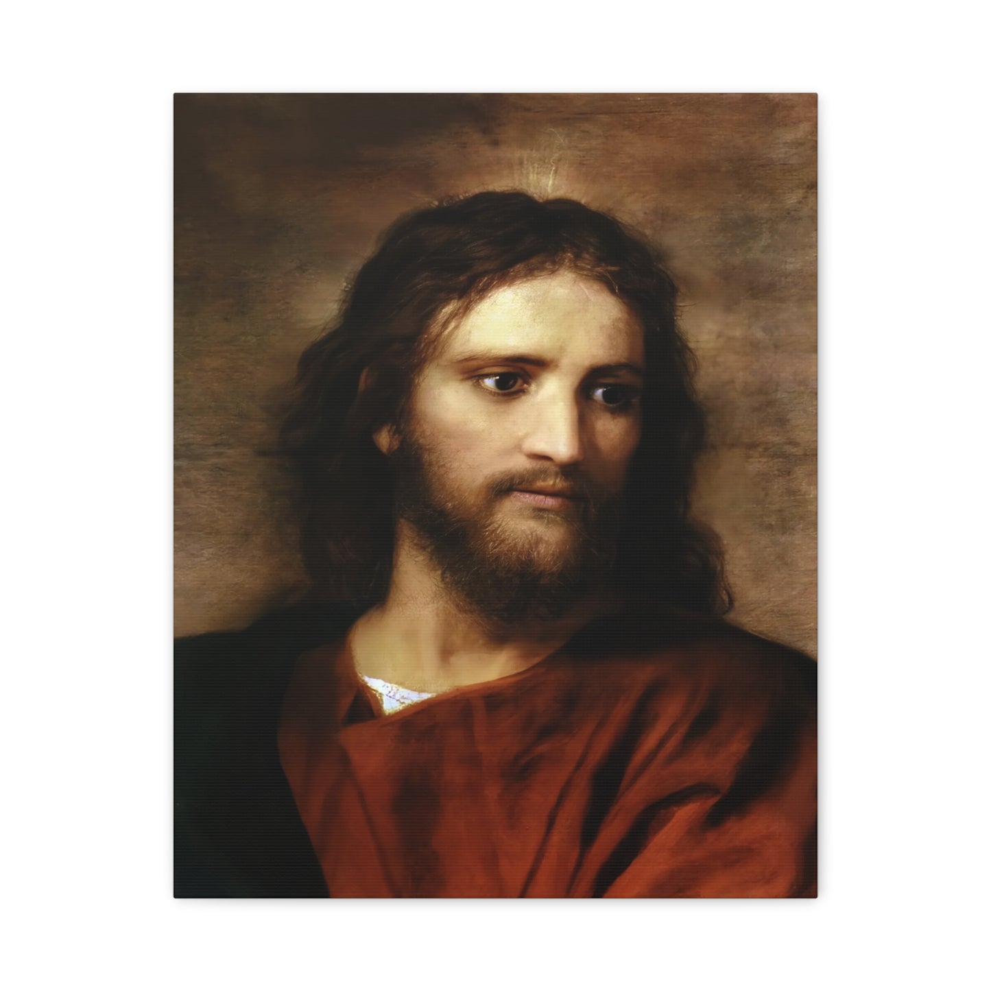 Ready to Hang - Christ at Thirty Three - Hofmann - Catholic Canvas Wall Art, Christian Decor