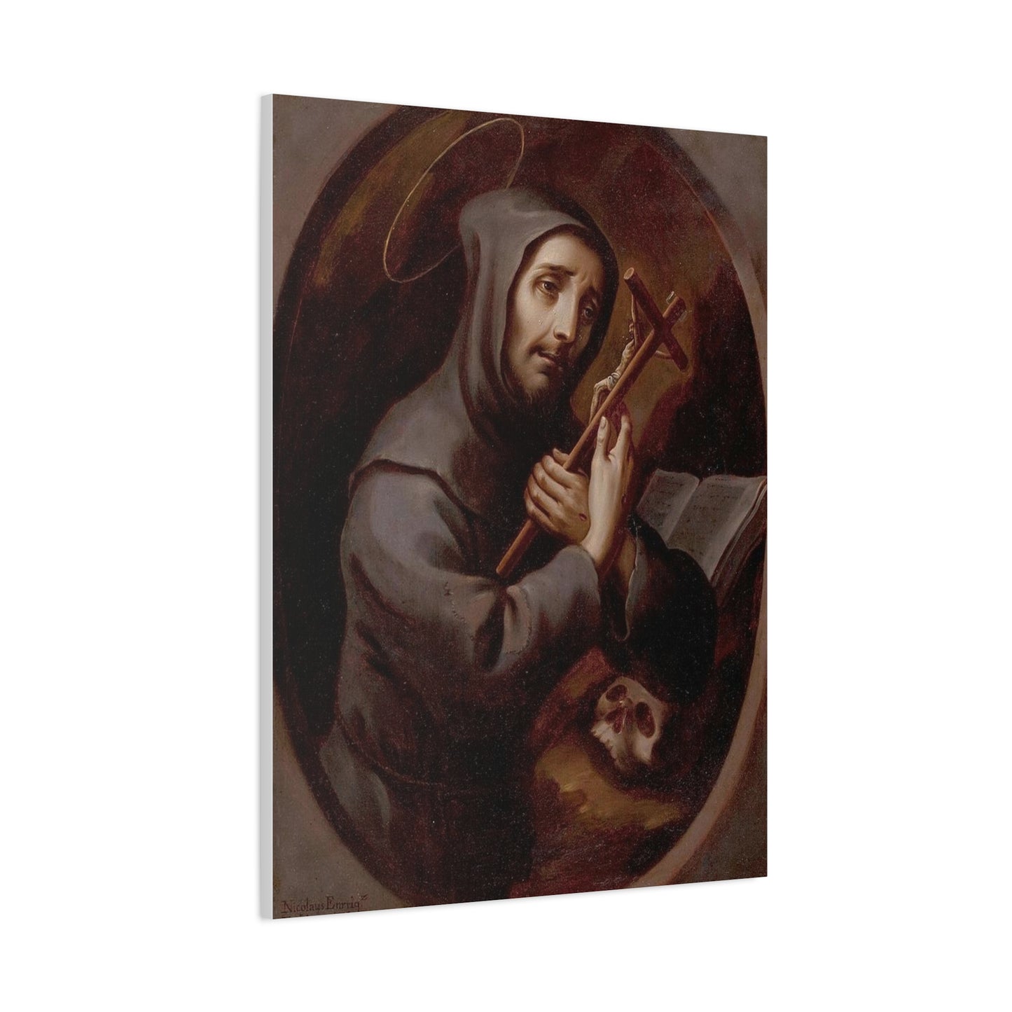 St Francis Catholic HQ Print on Canvas Ready To Hang - Virgin Mary Canvas