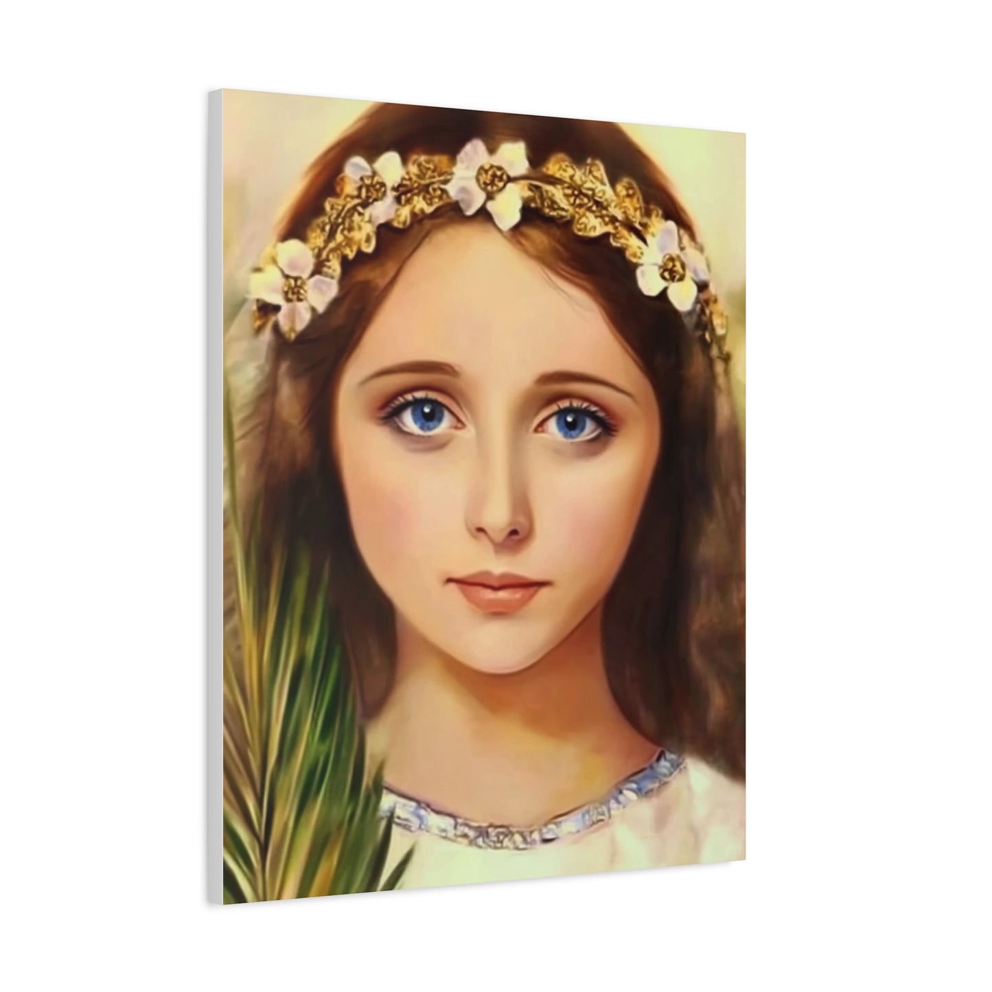 Ready To Hang - St. Philomena Catholic Canvas Wall Art, Christian Decor