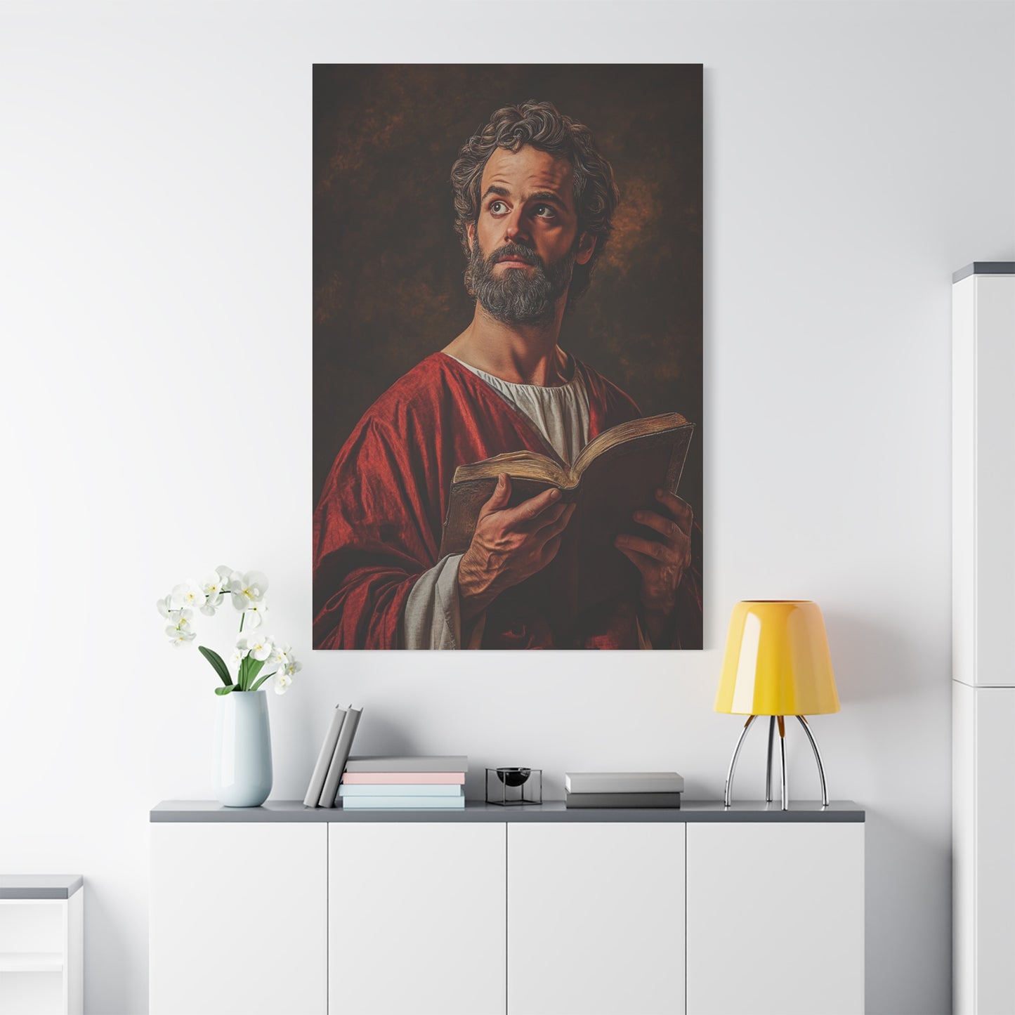 St. Matthew the Apostle Canvas Wall Art, Christian Decor