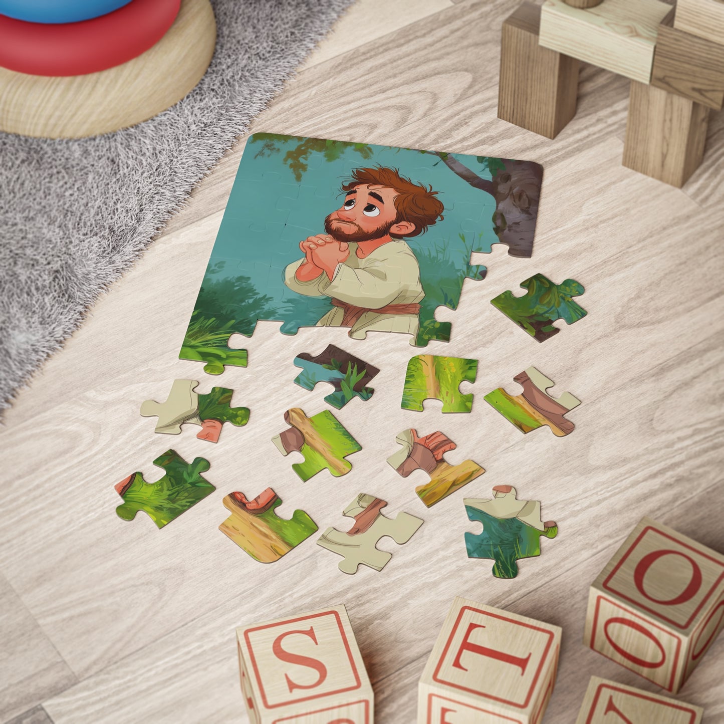 St James the Lesser - 30-Piece Kid Puzzle, Inspirational Bible, Catholic teacher gift, Religious Jigsaw, Catholic kid toy