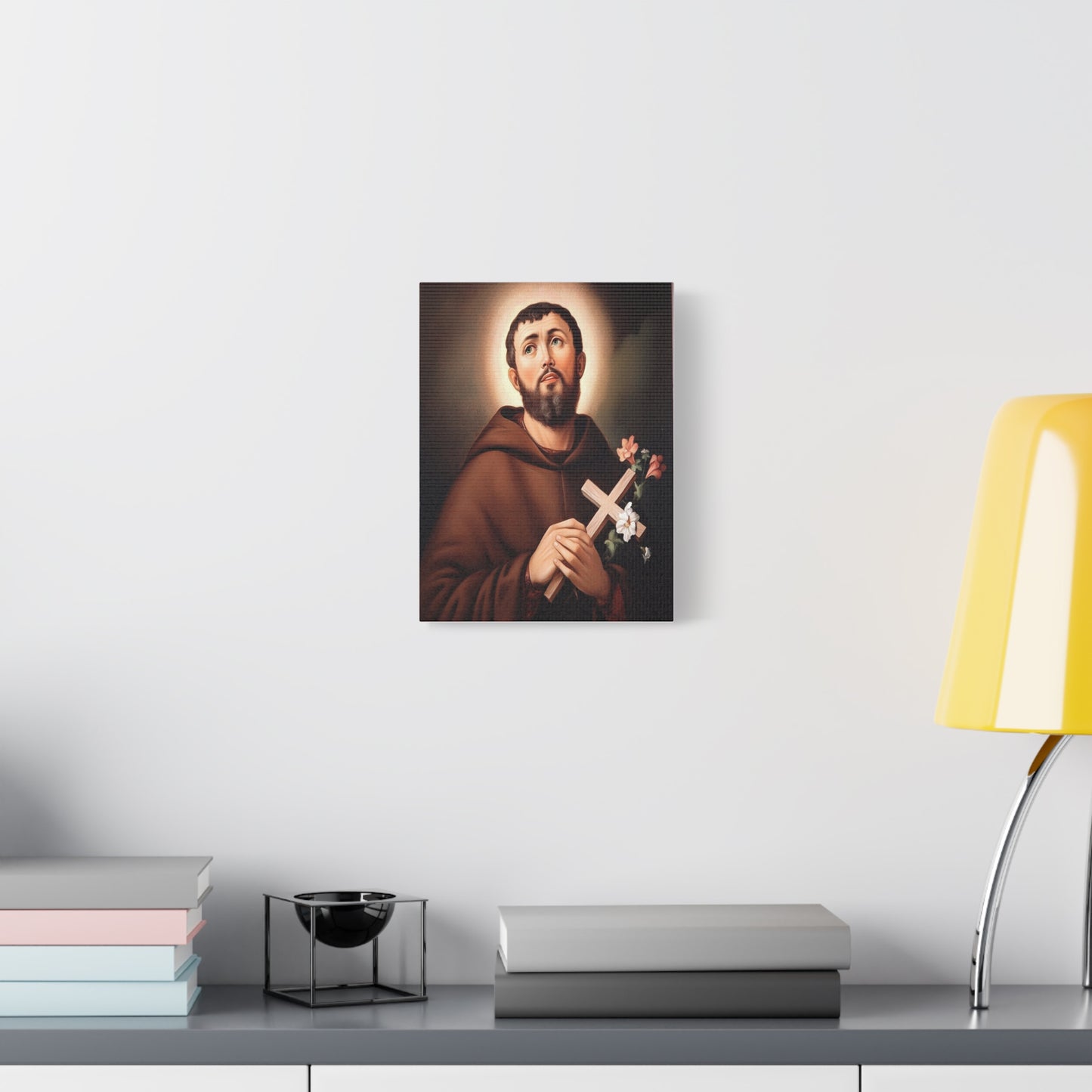 St. Fidelis of Sigmaringen Catholic Canvas Wall Art, Christian Decor
