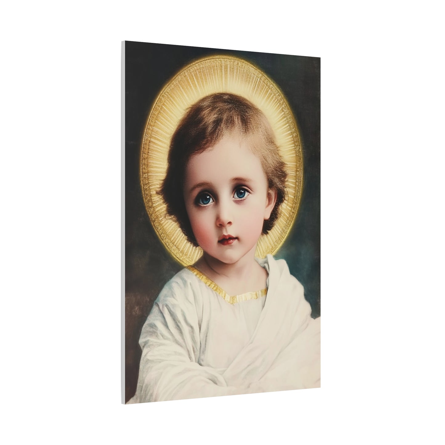 Jesus Child Catholic Canvas Wall Art, Christian Decor