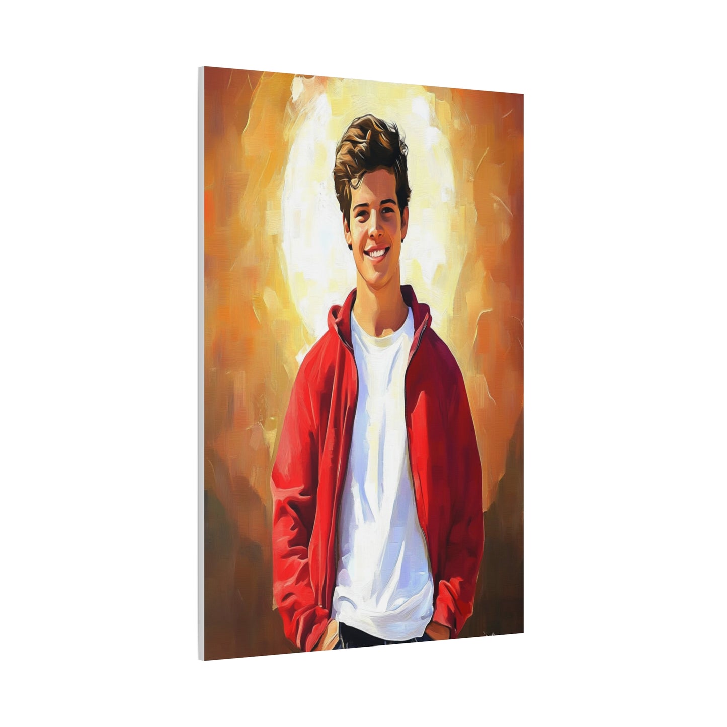 Blessed Carlo Acutis Catholic Canvas Wall Art, Christian Decor