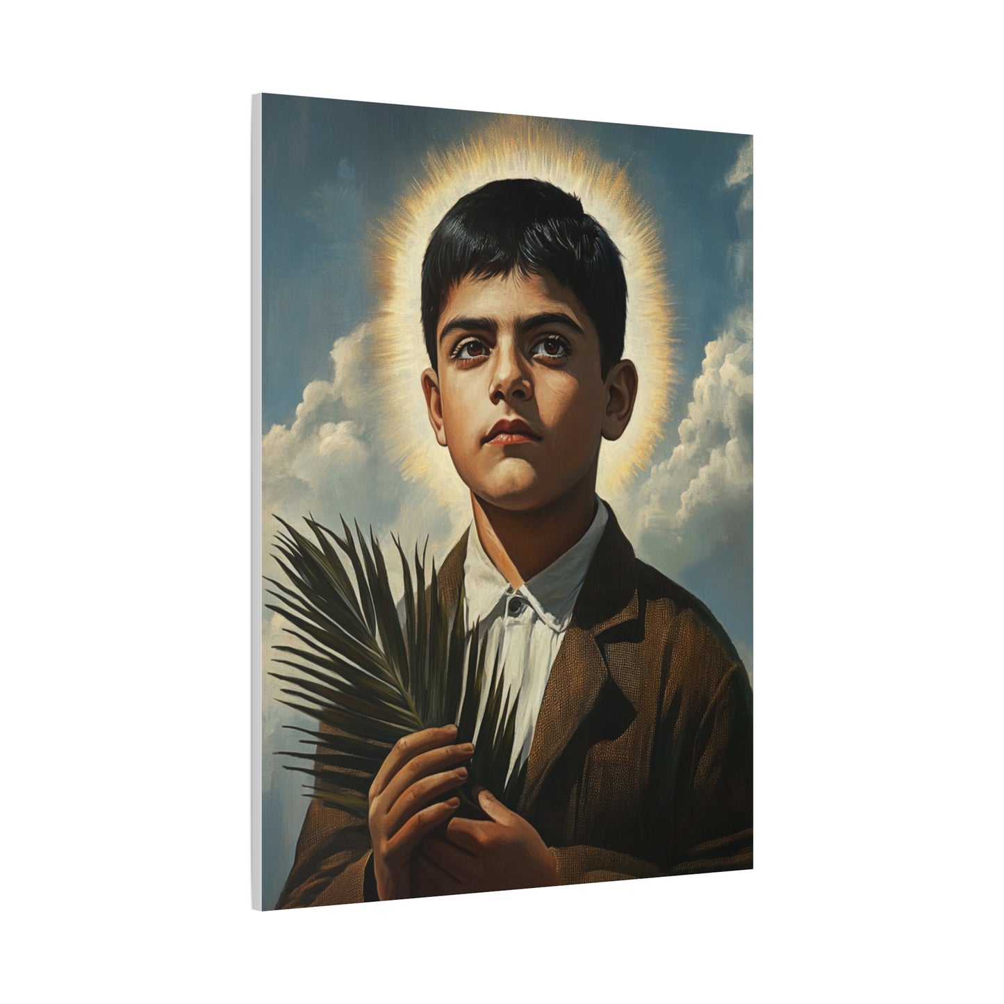St. Jose Sanchez del Rio Catholic Canvas Wall Art, Christian Decor