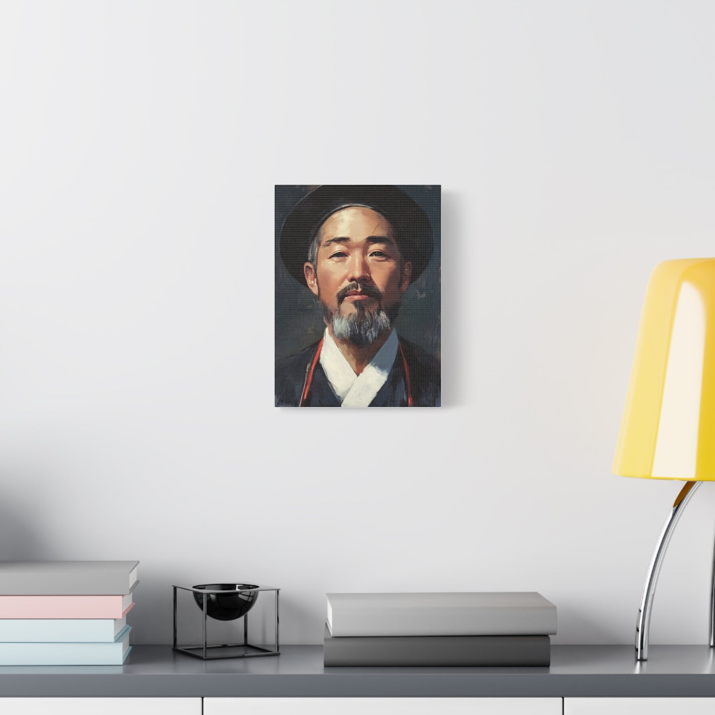 Ships from USA - St Andrew Kim Taegon of Korea Catholic Canvas Wall Art, Christian Decor