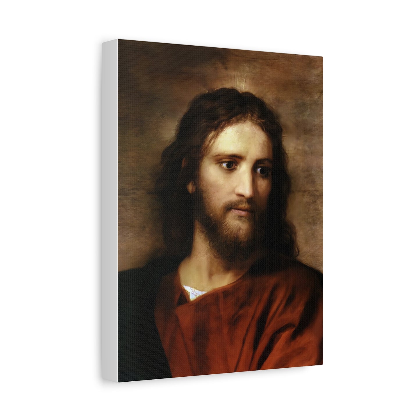 Ready to Hang - Christ at Thirty Three - Hofmann - Catholic Canvas Wall Art, Christian Decor