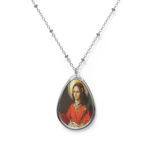 Apollonia3 Catholic Necklace Drop Pendant