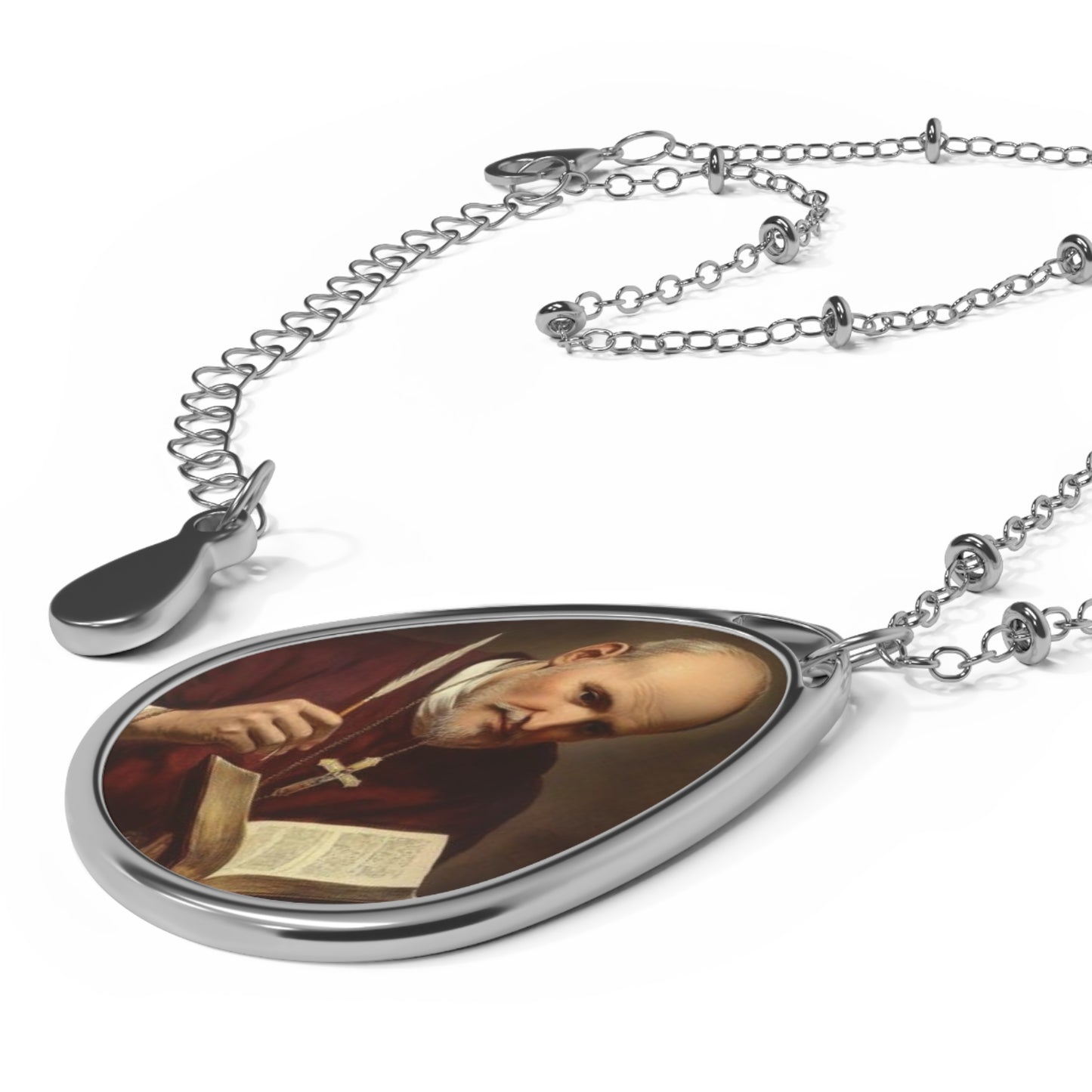 St. Alphonsus Marie Liguori Catholic Necklace Drop Pendant