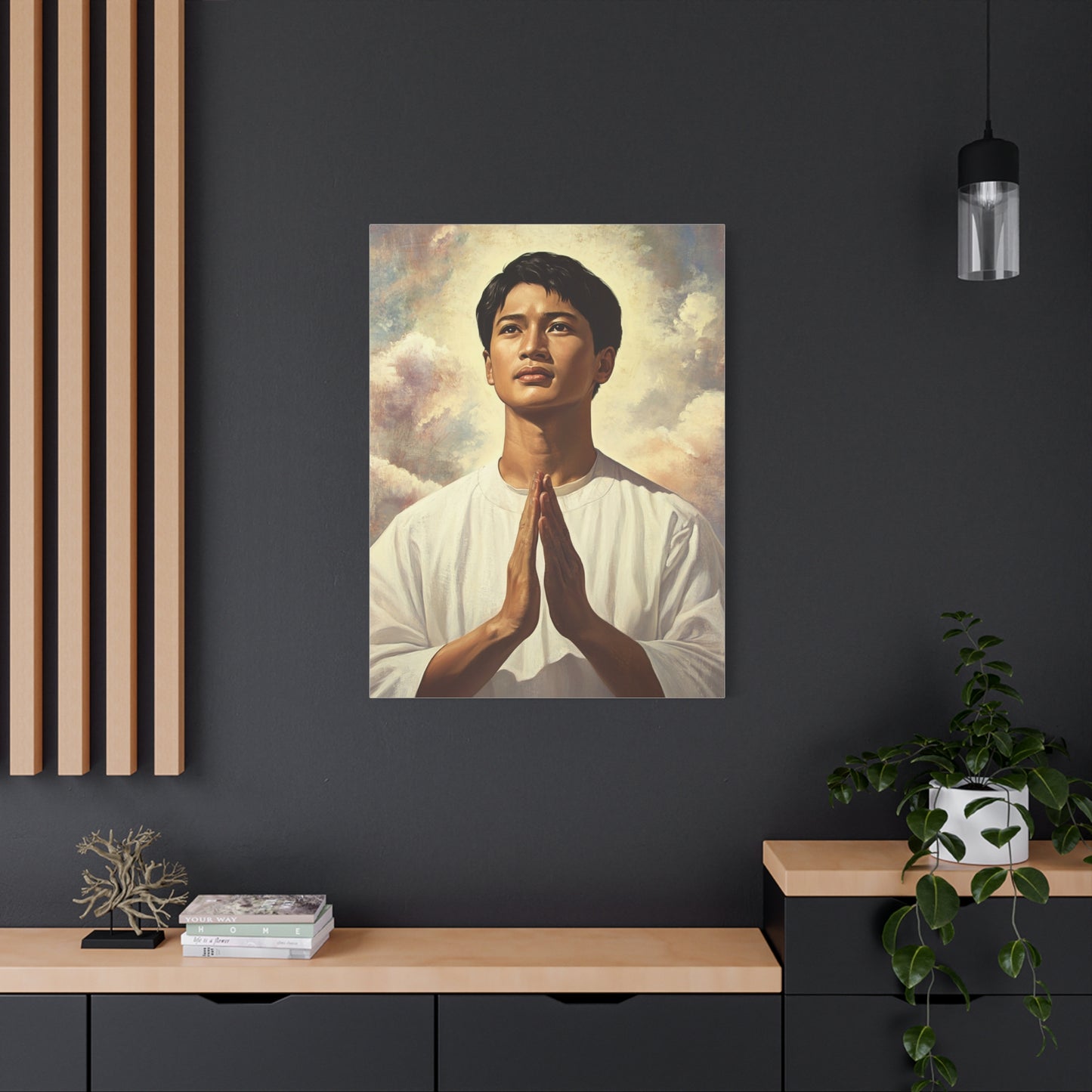 Ready to Hang - St. Pedro Calungsod Catholic Canvas Wall Art, Christian Decor