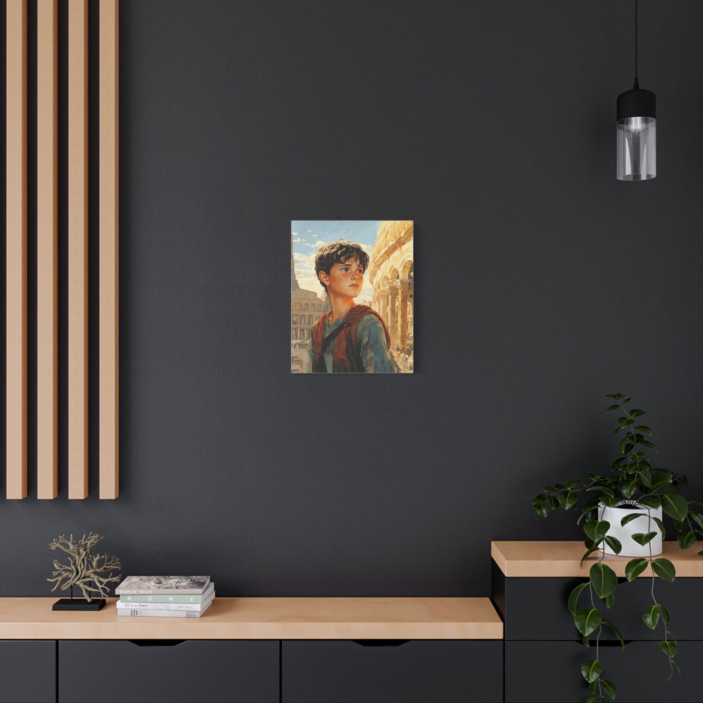 Ready to Hang - St. Pancras of Rome Catholic Canvas Wall Art, Christian Decor