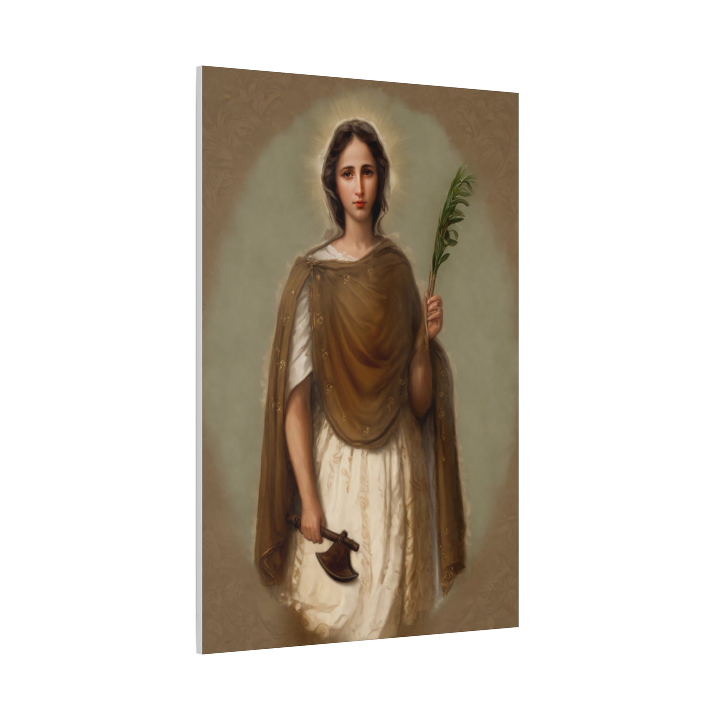 St. Engracia Catholic Canvas Wall Art, Christian Decor