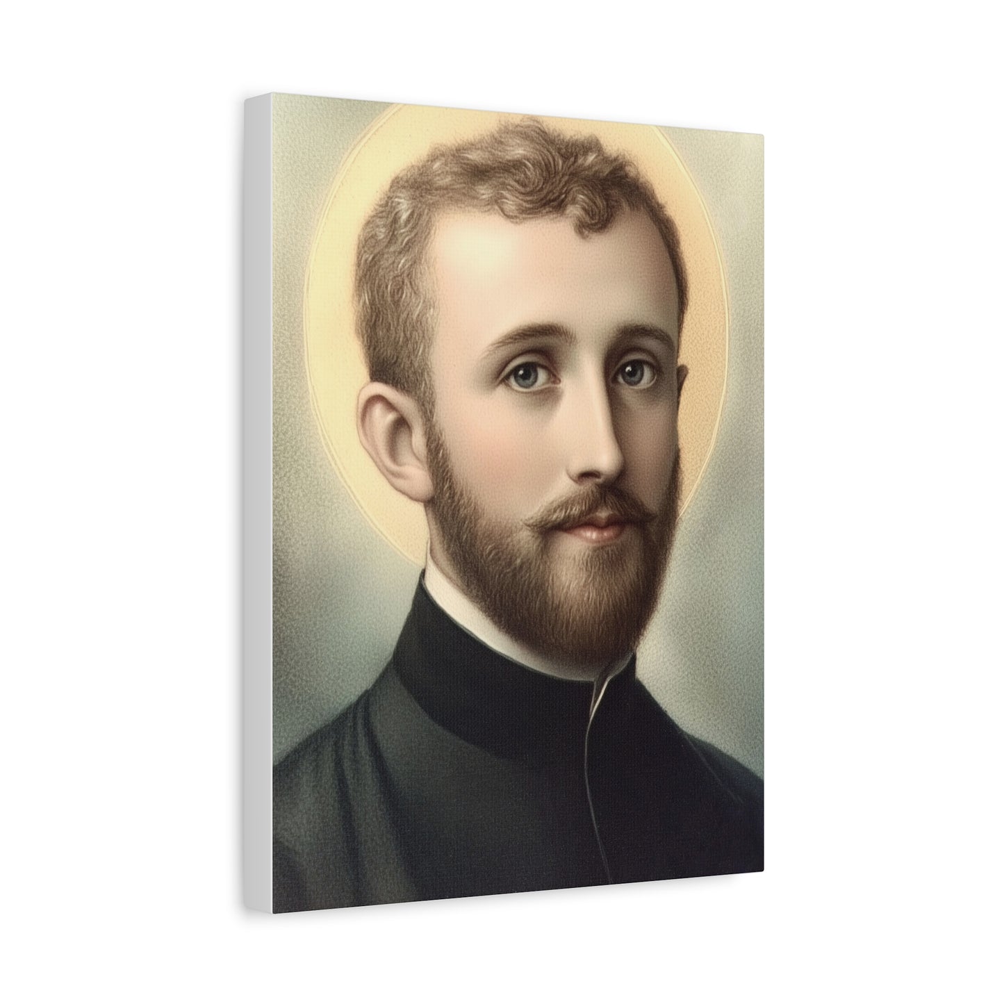 Ready To Hang - St. Rene Goupil Catholic Canvas Wall Art, Christian Decor