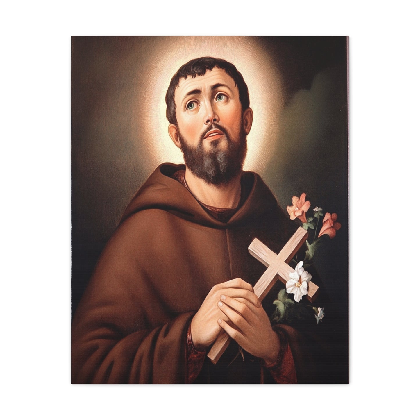 St. Fidelis of Sigmaringen Catholic Canvas Wall Art, Christian Decor