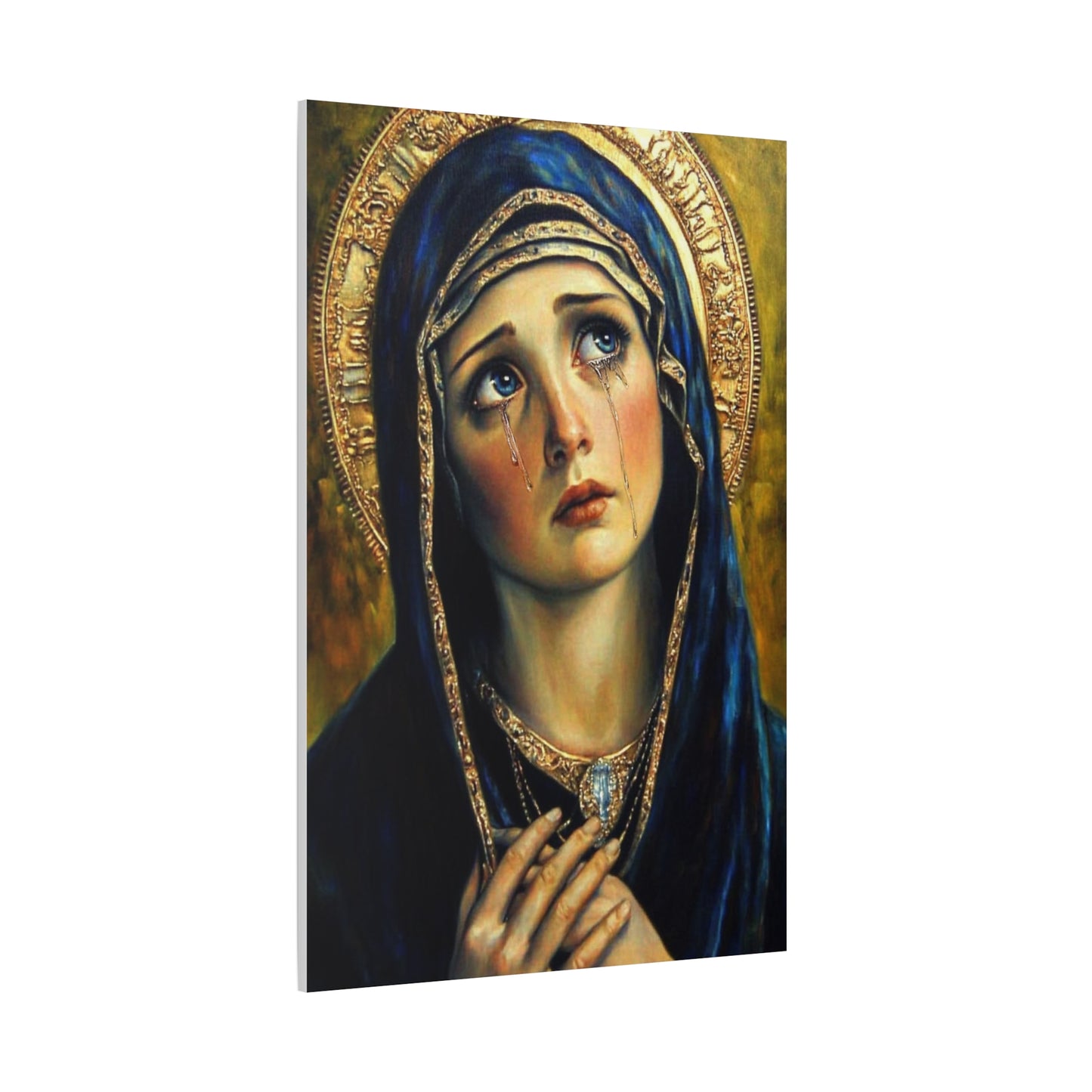 Ready to Hang - Our Lady of Sorrows Catholic Canvas Wall Art, Christian Decor