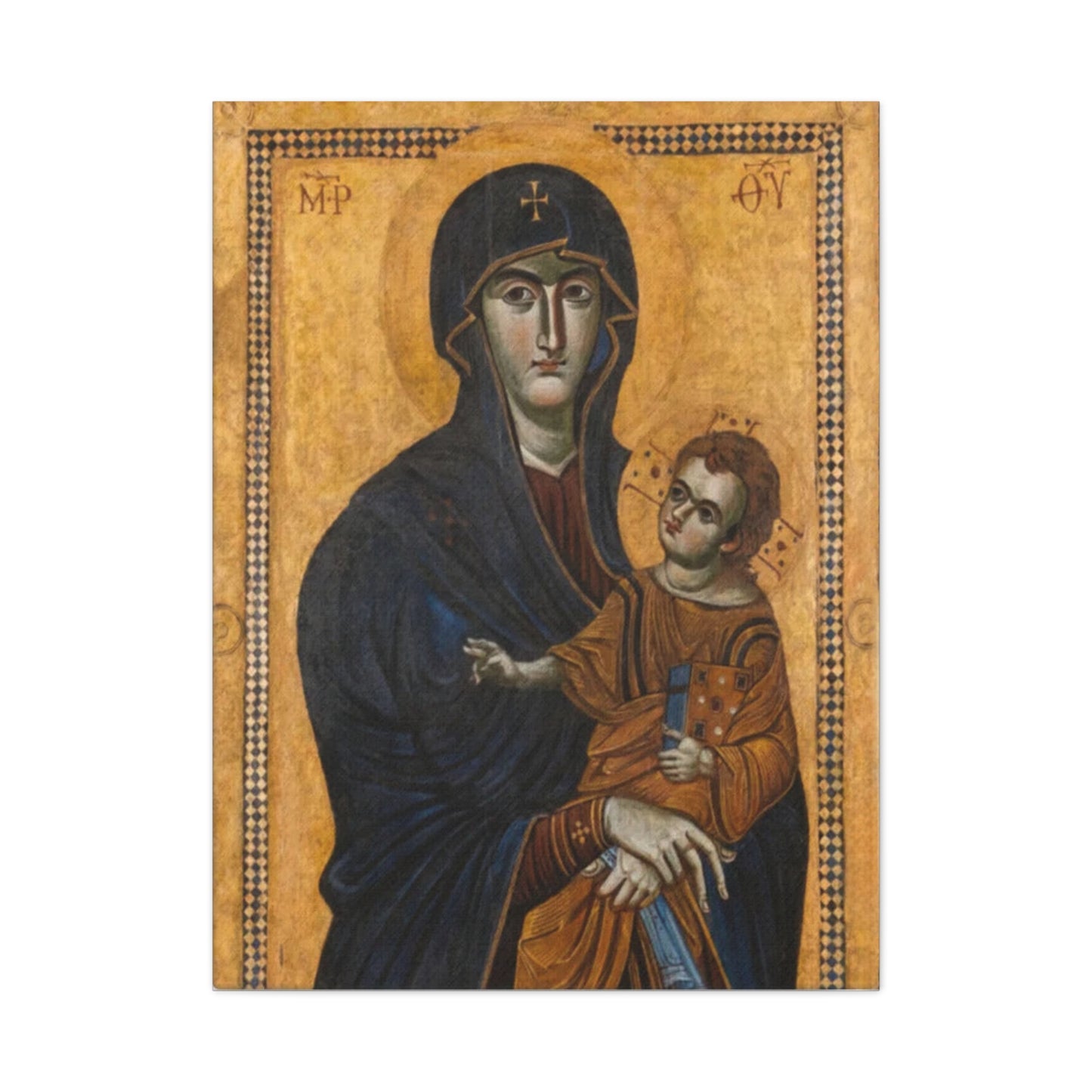 Salus Populi Romani Catholic HQ Print on Canvas Ready To Hang - Virgin Mary Canvas