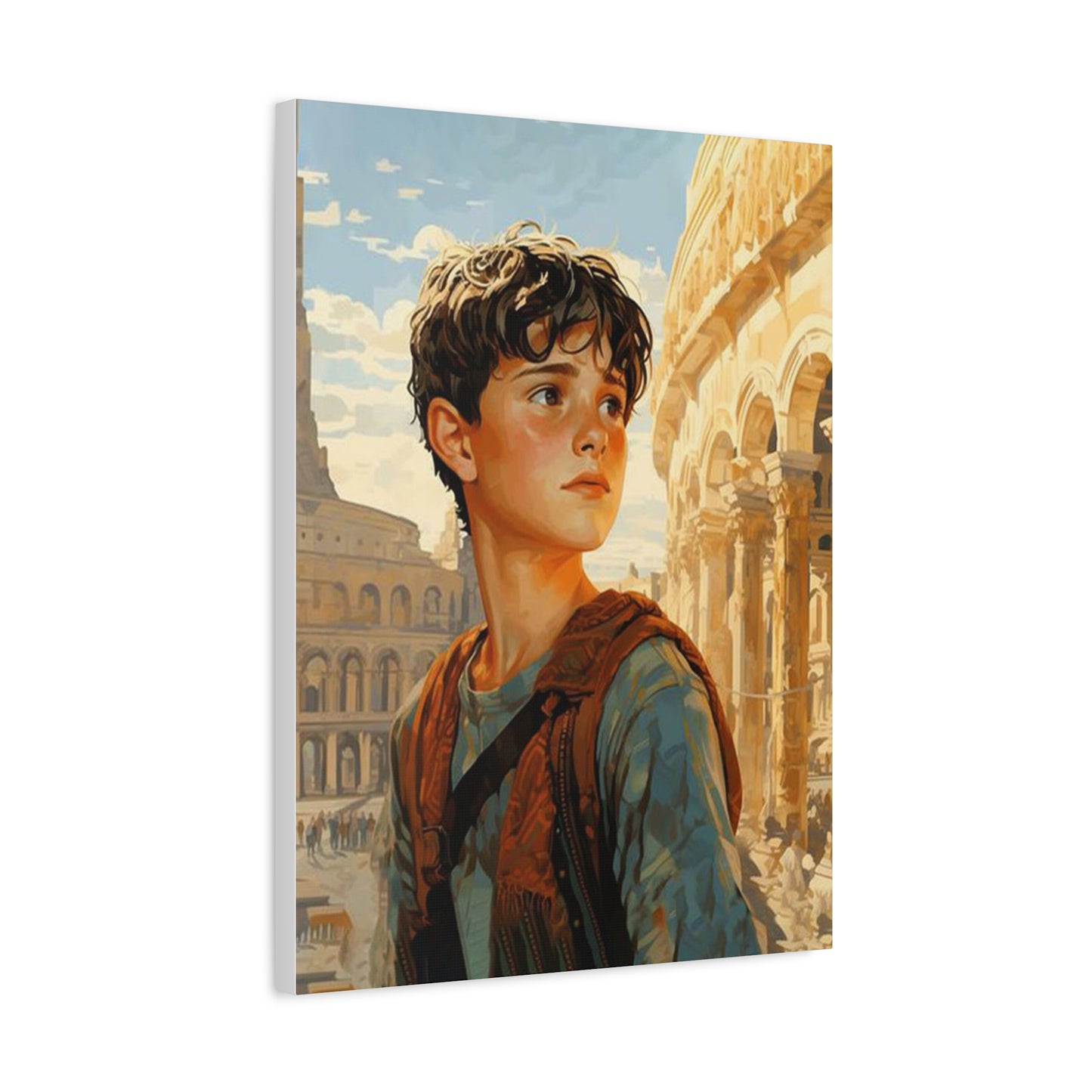 Ready to Hang - St. Pancras of Rome Catholic Canvas Wall Art, Christian Decor