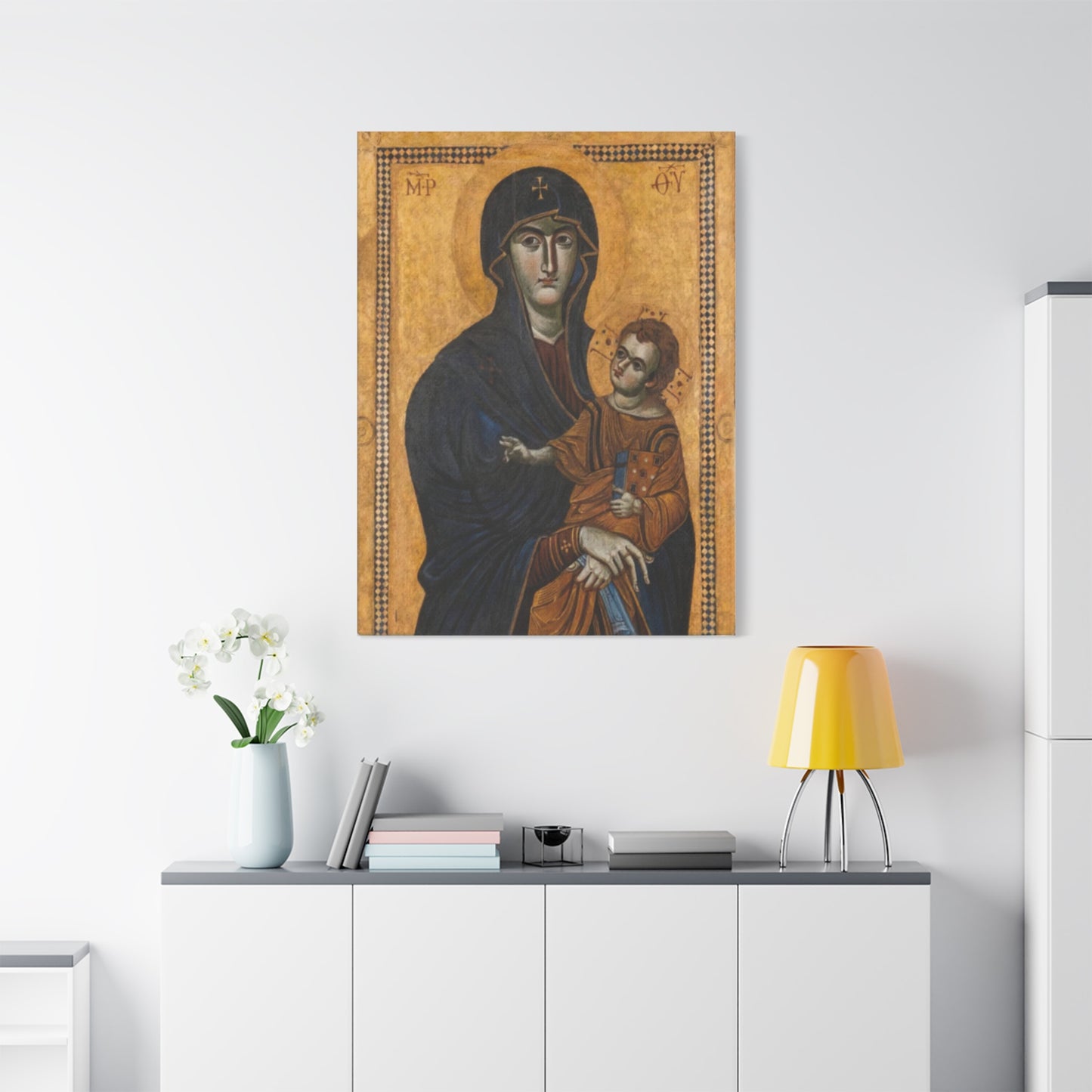 Salus Populi Romani Catholic HQ Print on Canvas Ready To Hang - Virgin Mary Canvas