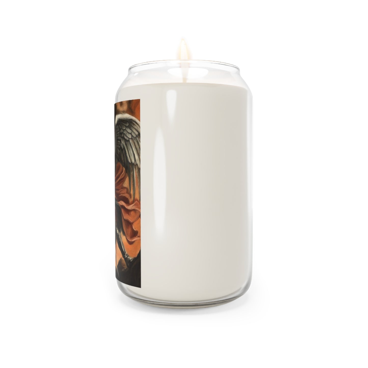 St. Michael Archangel Fights Evil Catholic Serenity Scented Candle, 13.75oz | Relaxation Gift, Home Decor, Calm Atmosphere, Religious Decor