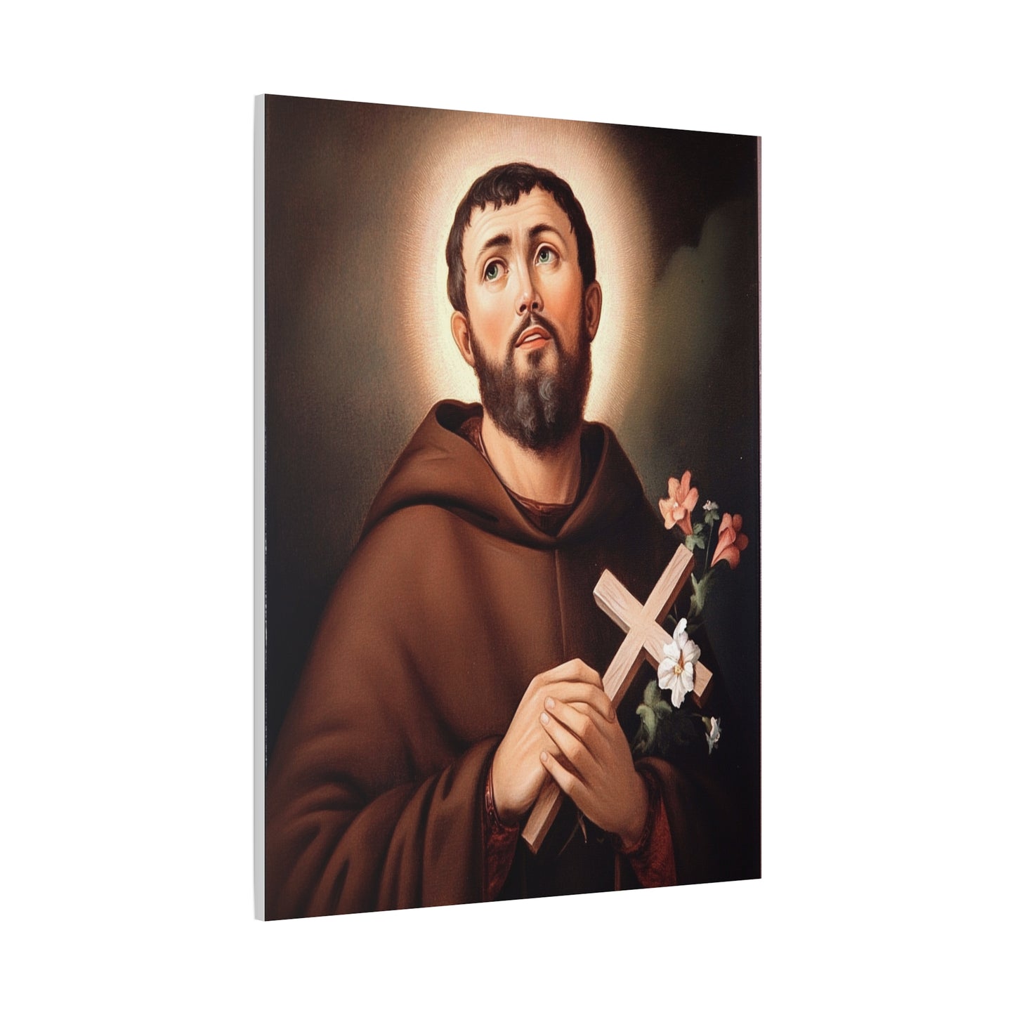 St. Fidelis of Sigmaringen Catholic Canvas Wall Art, Christian Decor