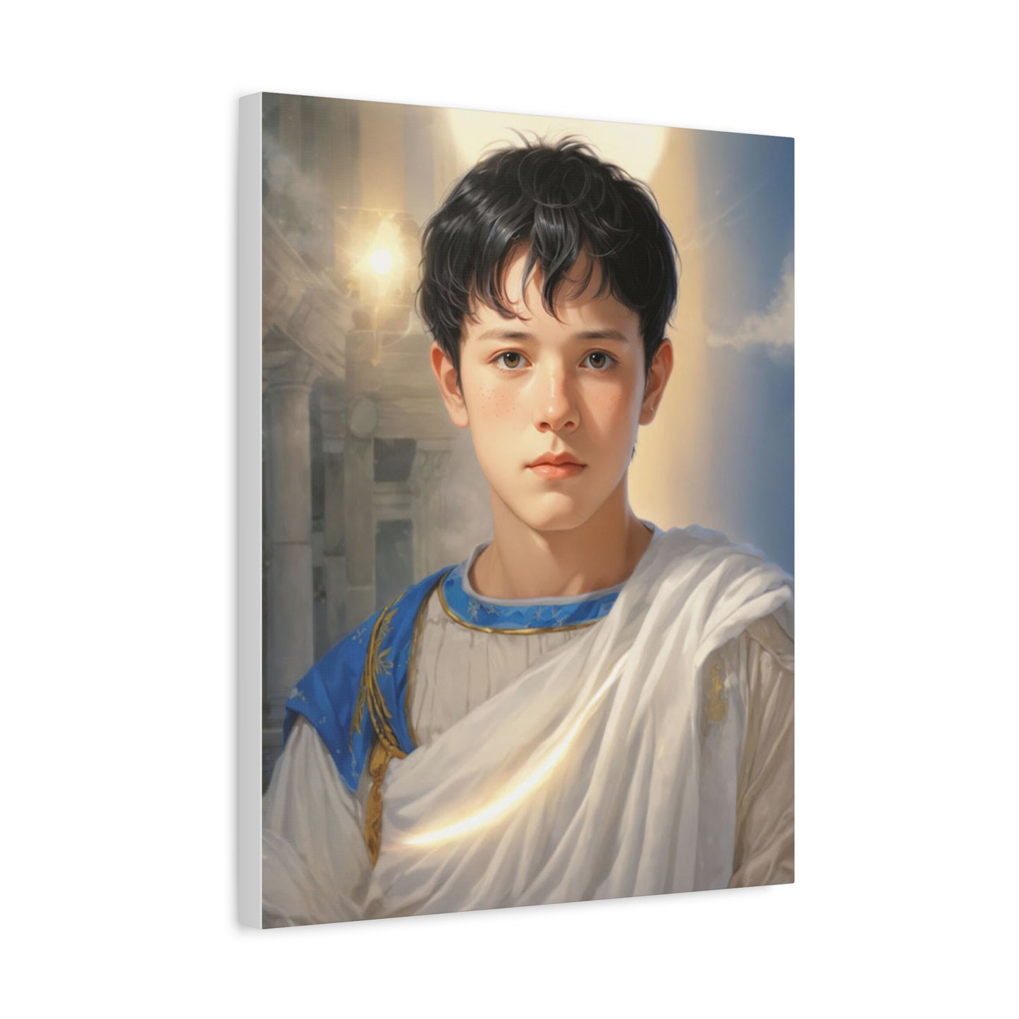 Ready to Hang - St. Pancras of Rome saint Catholic Canvas Wall Art, Christian Decor