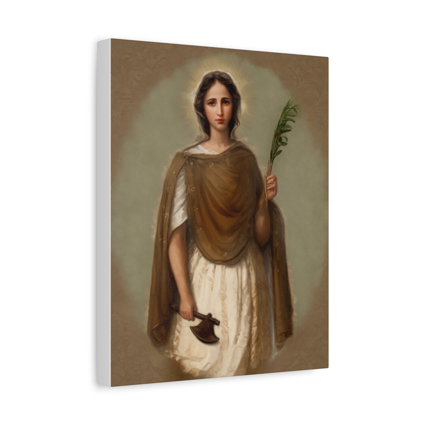 St. Engracia Catholic Canvas Wall Art, Christian Decor