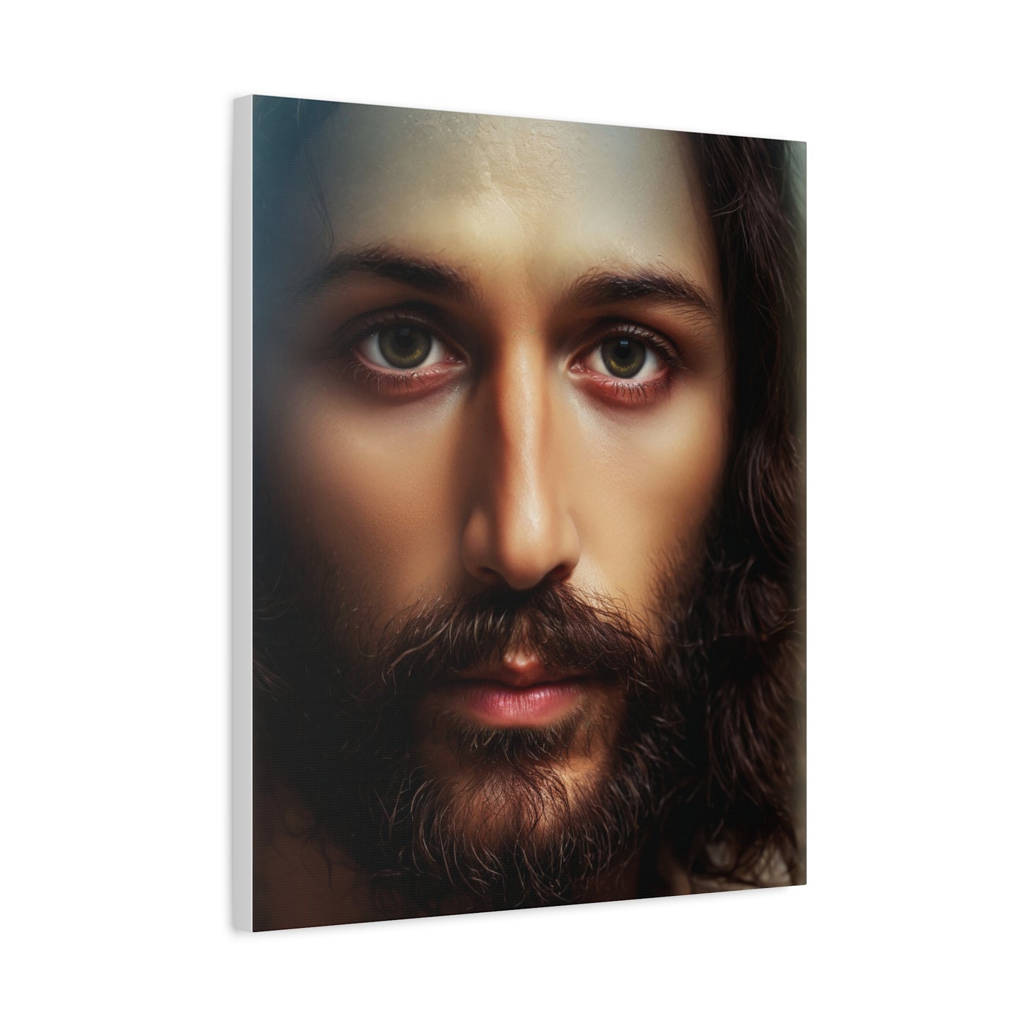 Jesus Christ Holy Face Catholic Canvas Wall Art, Christian Decor