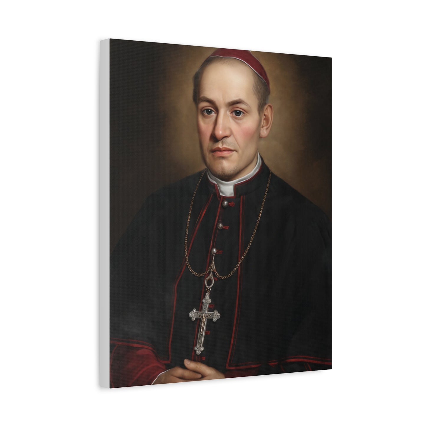 St. Anthony Mary Claret Canvas Print, Catholic Decor Wall, Gift Religious Christian