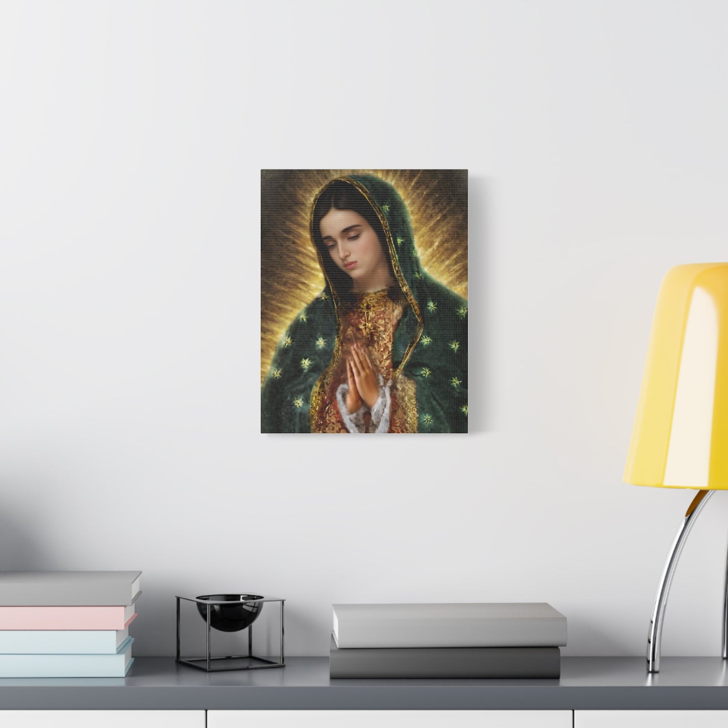 Ready to Hang - Our Lady of Guadalupe Catholic Canvas Wall Art, Christian Decor