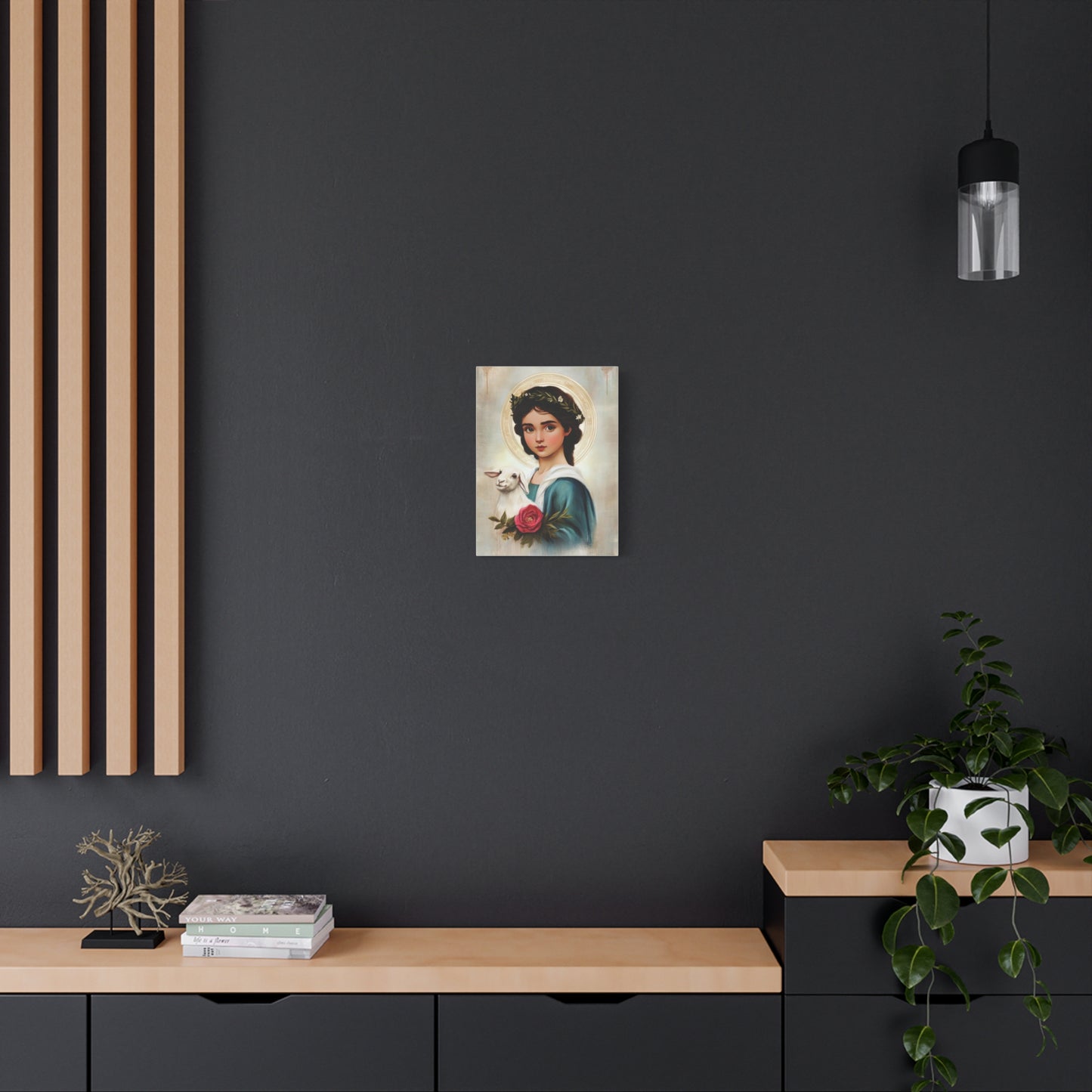 AgnesCanvas Wall Art, Christian Decor