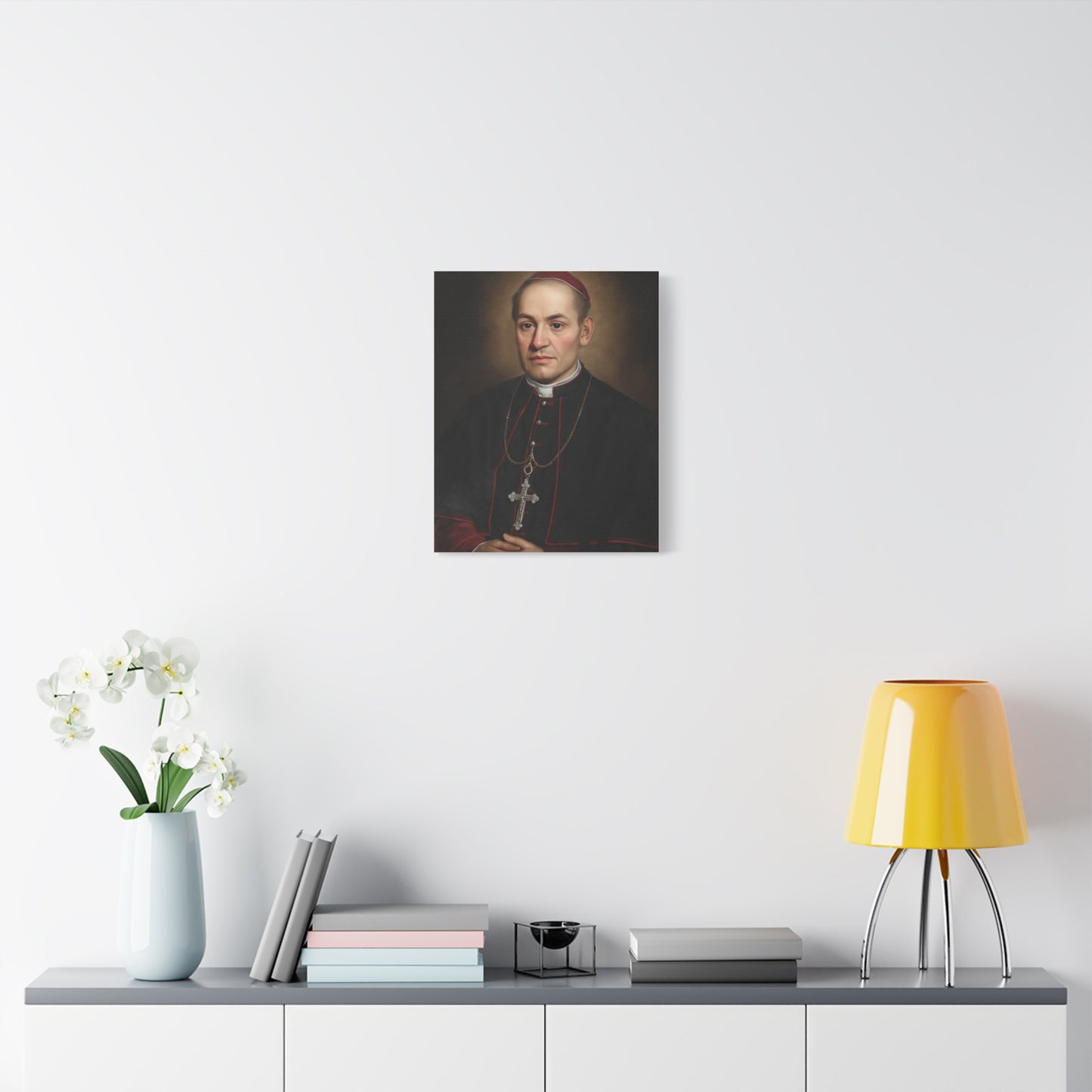 St. Anthony Mary Claret Canvas Print, Catholic Decor Wall, Gift Religious Christian