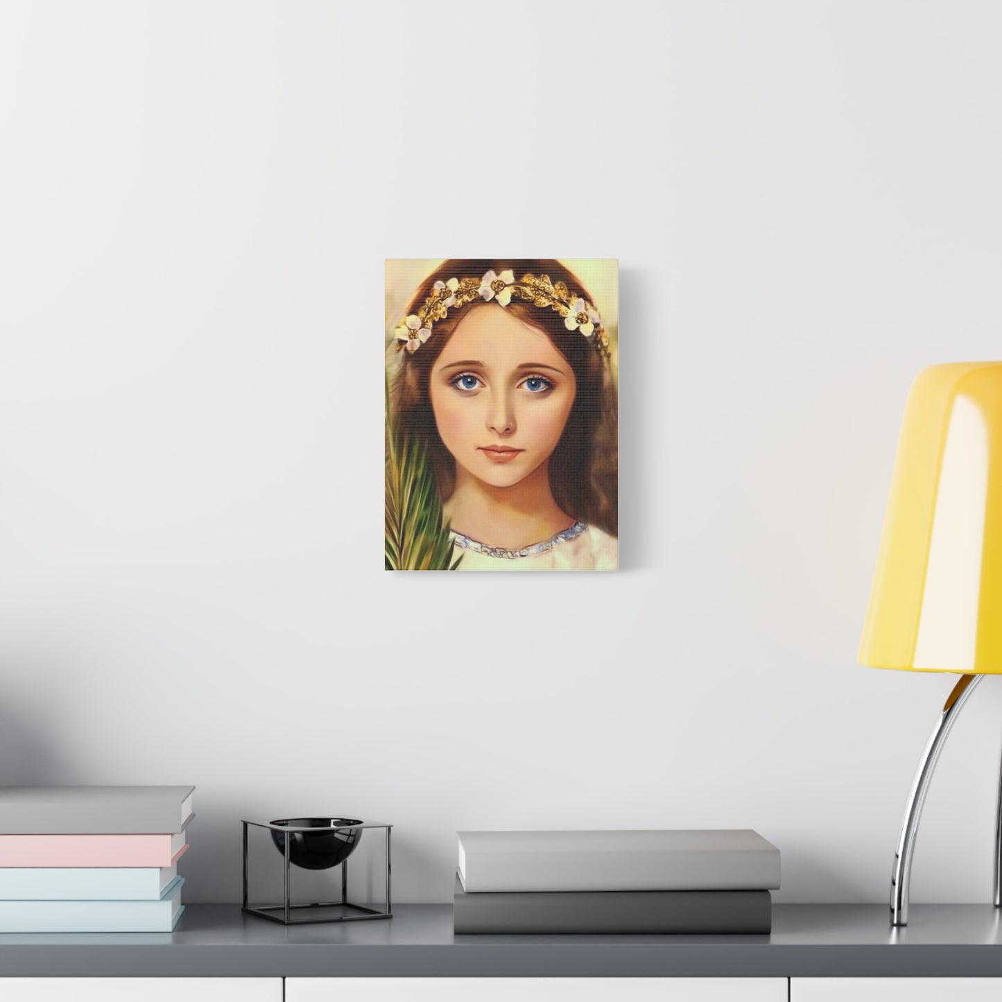 Ready To Hang - St. Philomena Catholic Canvas Wall Art, Christian Decor