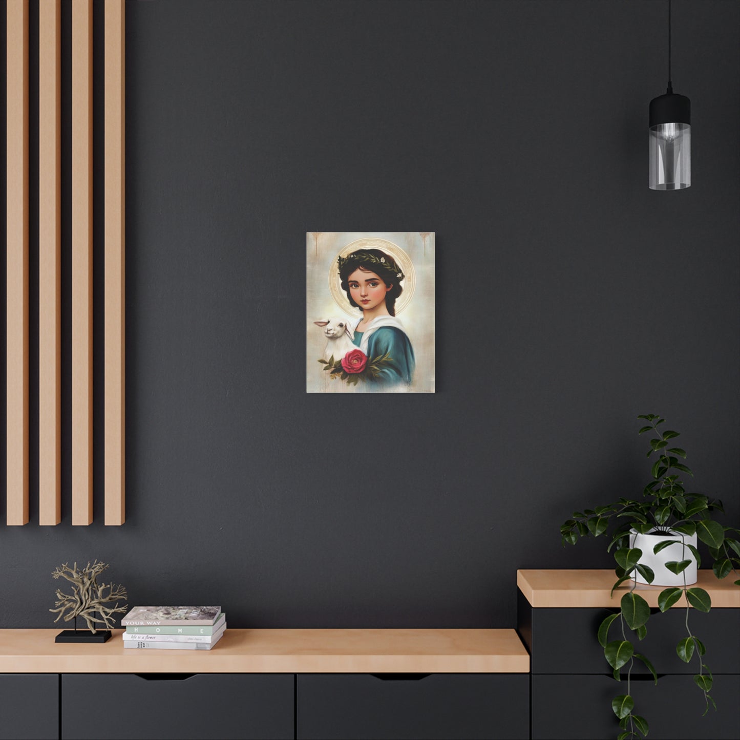AgnesCanvas Wall Art, Christian Decor