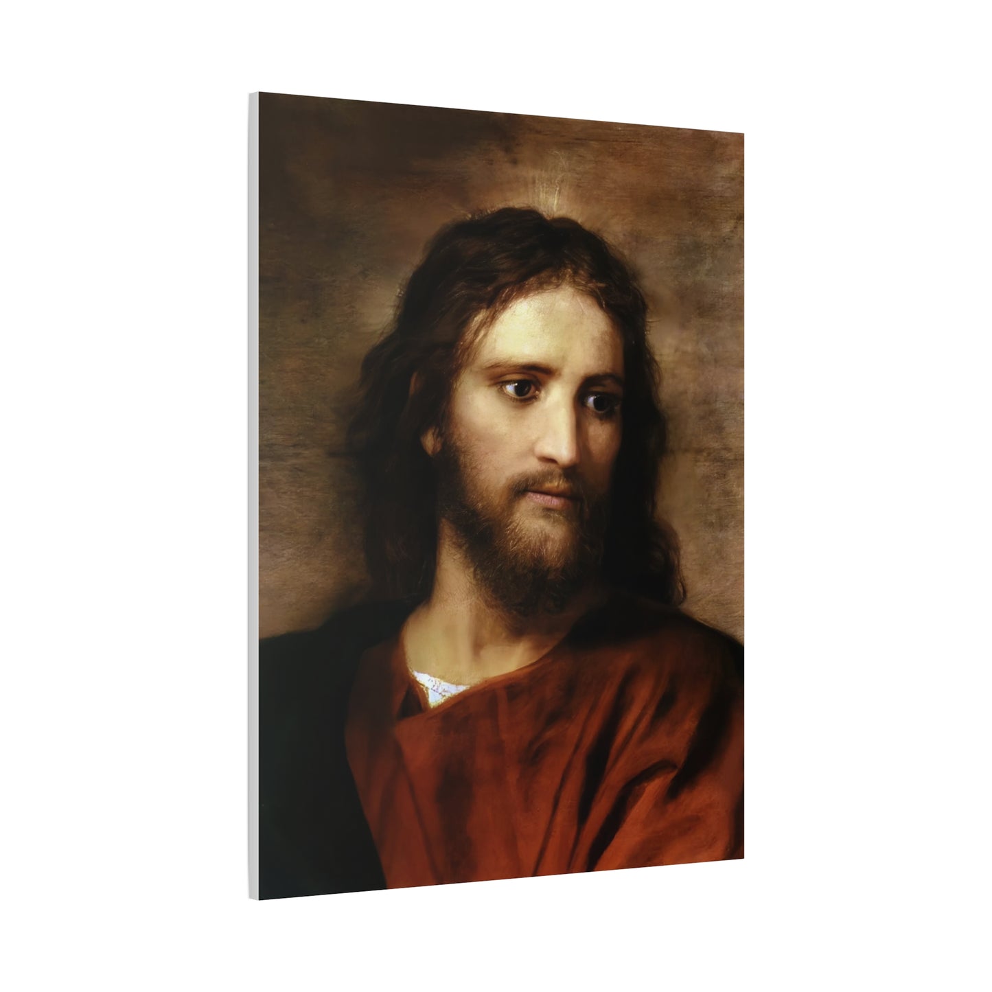 Ready to Hang - Christ at Thirty Three - Hofmann - Catholic Canvas Wall Art, Christian Decor