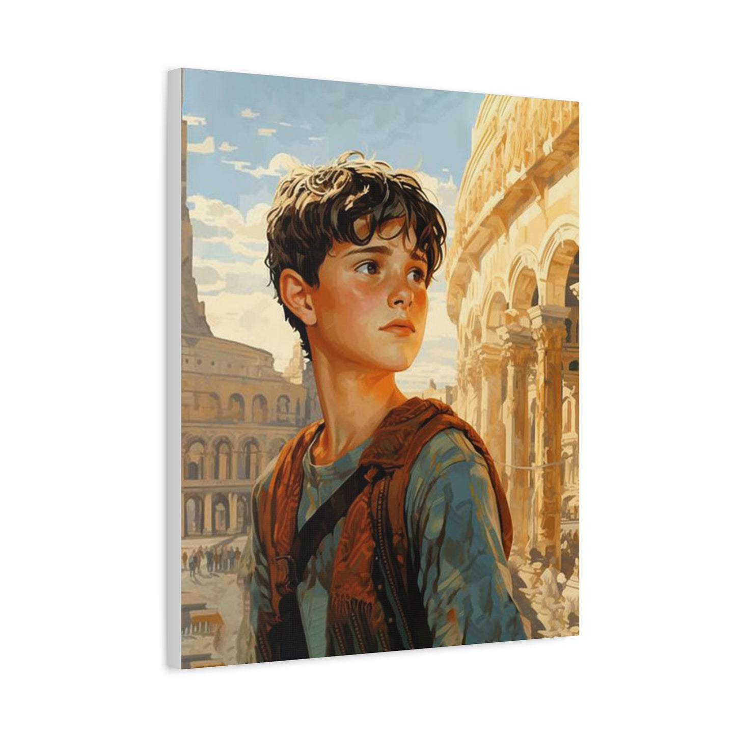 Ready to Hang - St. Pancras of Rome Catholic Canvas Wall Art, Christian Decor