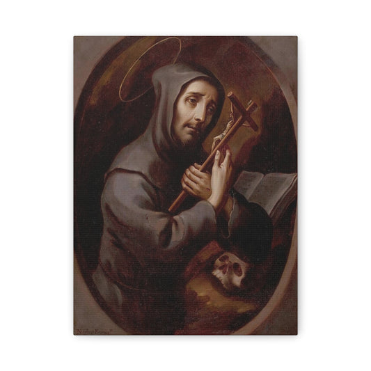 St Francis Catholic HQ Print on Canvas Ready To Hang - Virgin Mary Canvas