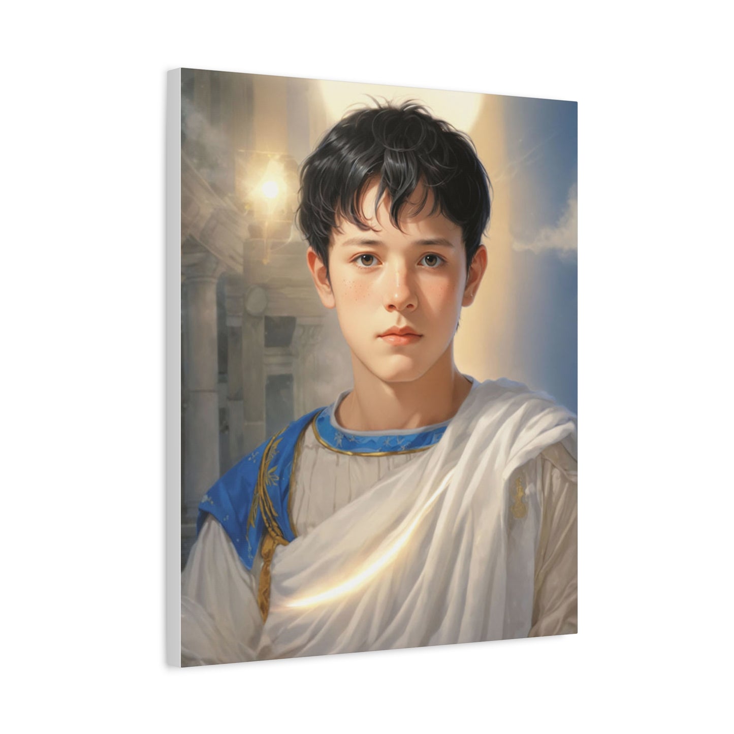 Ready to Hang - St. Pancras of Rome saint Catholic Canvas Wall Art, Christian Decor