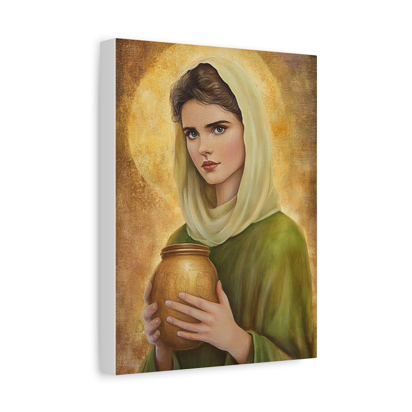 Ships from USA - St Anastasia Religious Canvas Wall Art, Christian Decor
