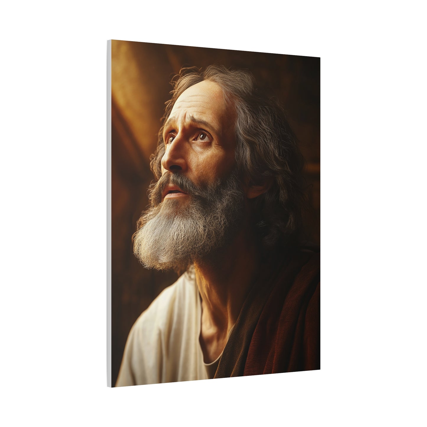 St. Matthew Apostle and Evangelist Catholic Canvas Wall Art, Christian Decor