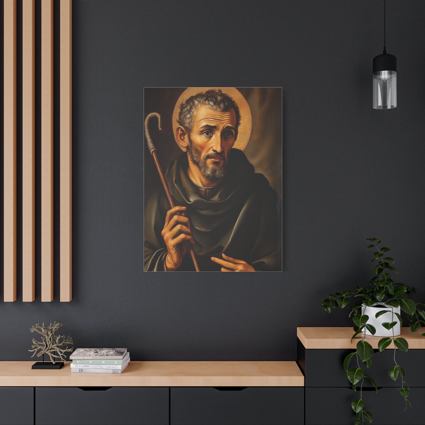 Ready to Hang - St. Peter Canisius Catholic Canvas Wall Art, Christian Decor