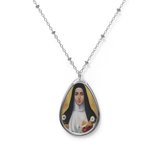 St. Alphonsa of the Immaculate Conception Catholic Necklace Drop Pendant