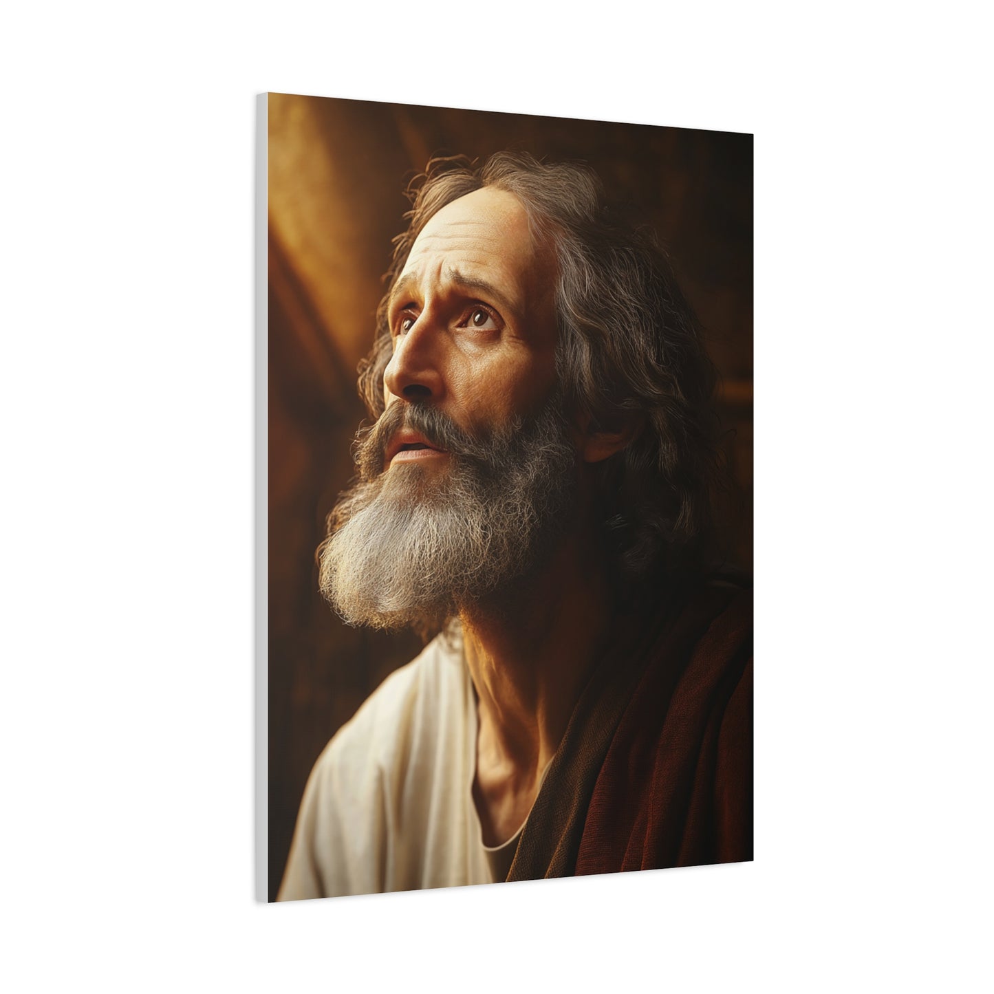 St. Matthew Apostle and Evangelist Catholic Canvas Wall Art, Christian Decor