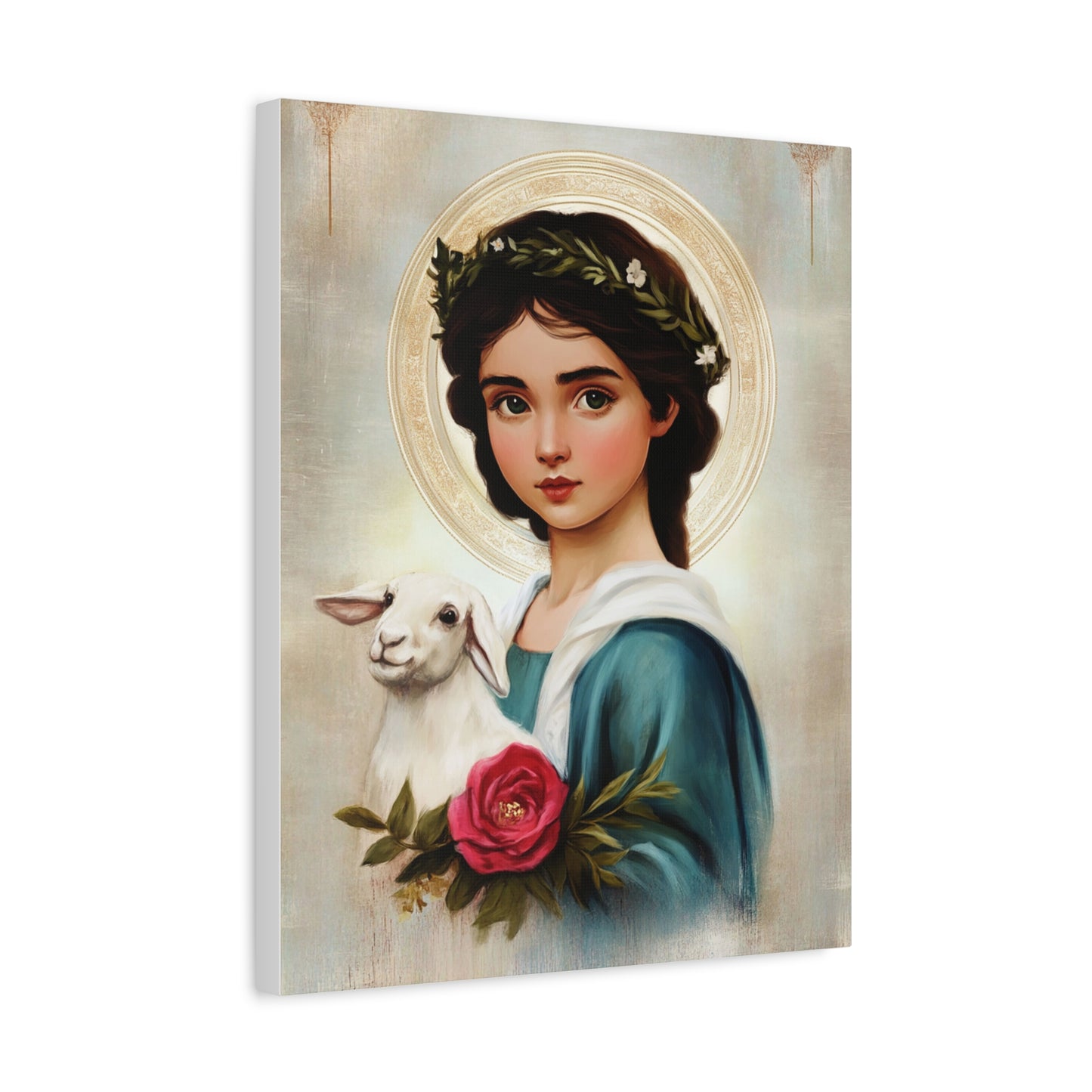 AgnesCanvas Wall Art, Christian Decor