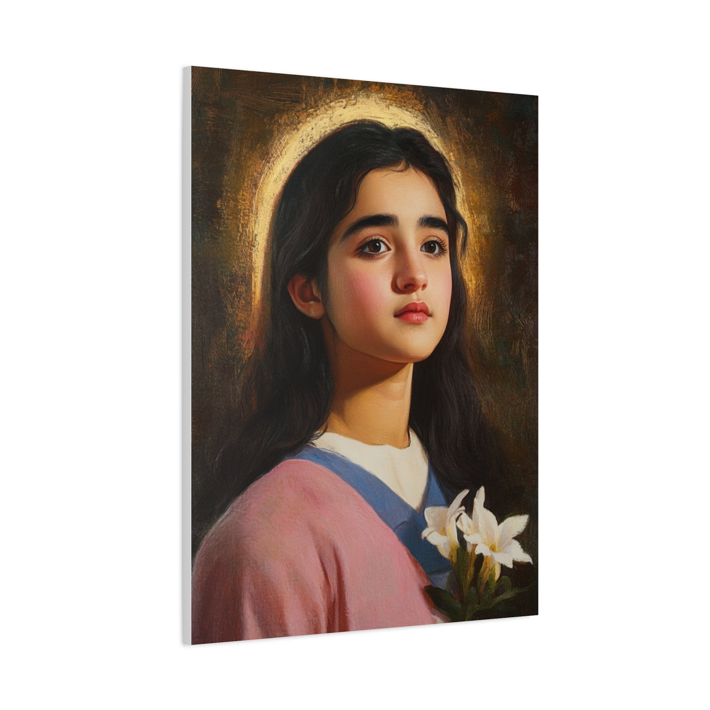 Ready To Hang - St. Maria Goretti st Catholic Canvas Wall Art, Christian Decor